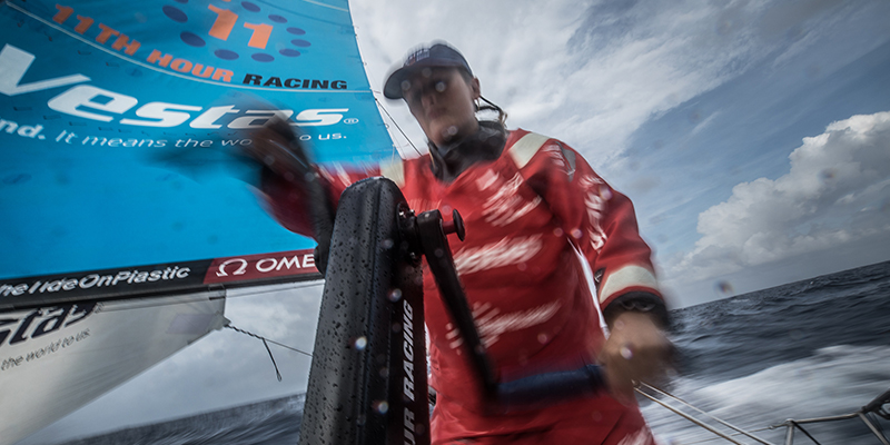 Volvo Ocean Race, Jenna Mai Hansen, southern ocean,