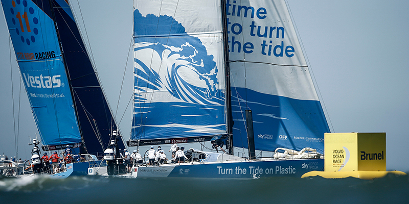 volvo ocean race, sustainability, vestas 11th hour racing, turn the tide on plastic,