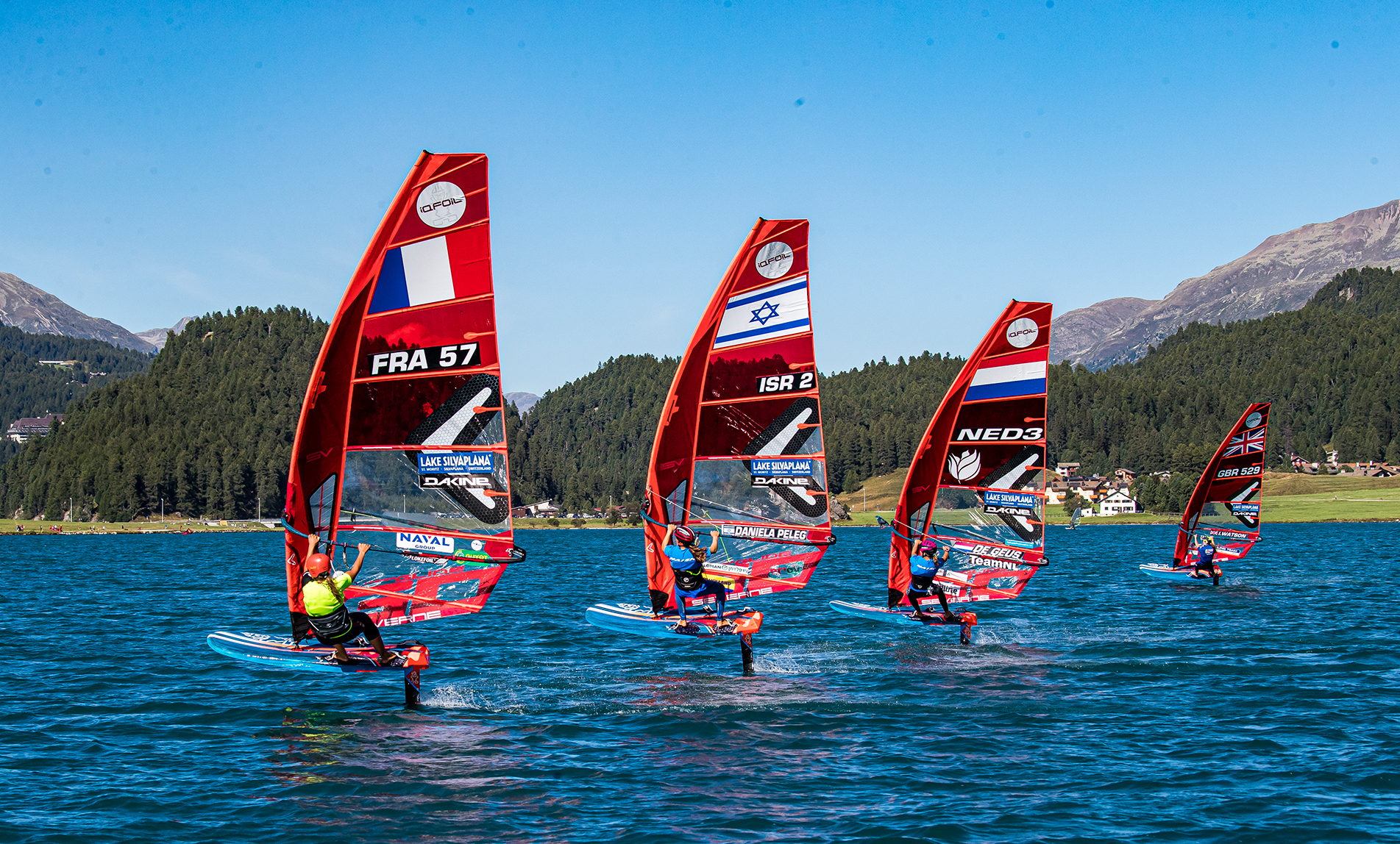 Starboard (THA), the leading manufacturer of Stand Up Paddleboards and windsurf boards, including the iQFOiL, the Paris 2024 Olympic Men's and Women's Windsurfer Equipment, have won the 2020 World Sailing 11th Hour Racing Sustainability Award. Credit: Sailing Energy / Engadinwind 2020