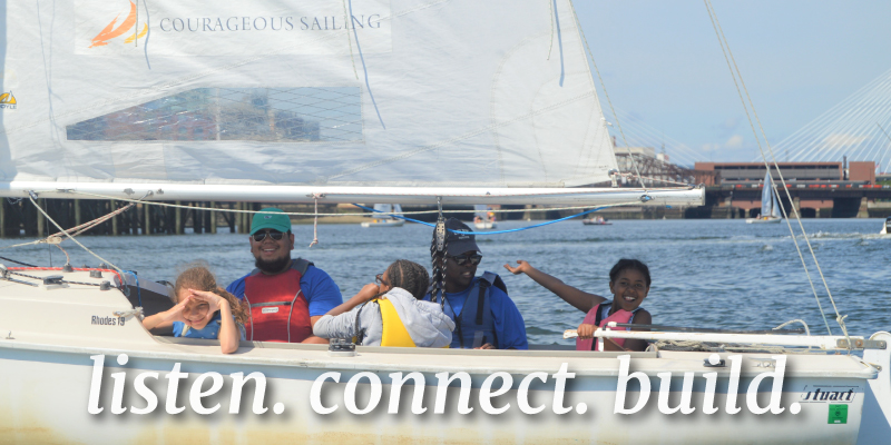 Amir and Urvi, former students and now Instructors-in-Training at Courageous Sailing, share their passion for the program and how it has impacted their lives.