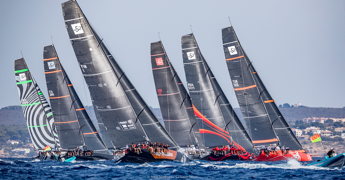  52 SUPER SERIES Returns To Action in Puerto Portals Mallorca. Credit: Nico Martinez / 52 SUPER SERIES