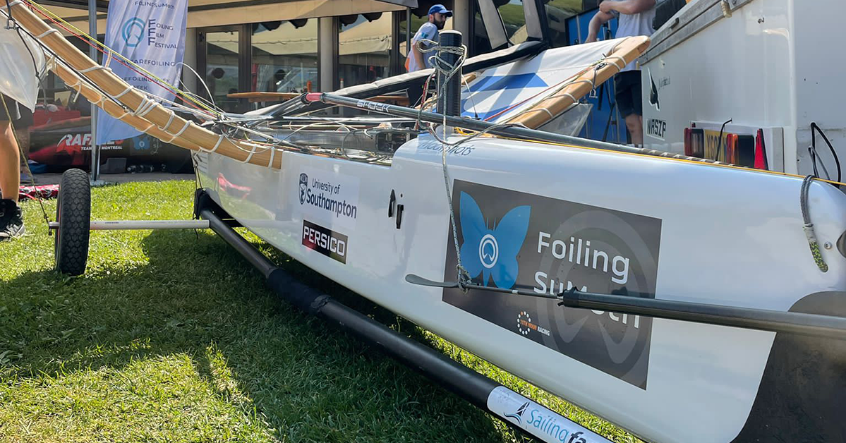 Southampton SuMoth Team at Foiling Week.