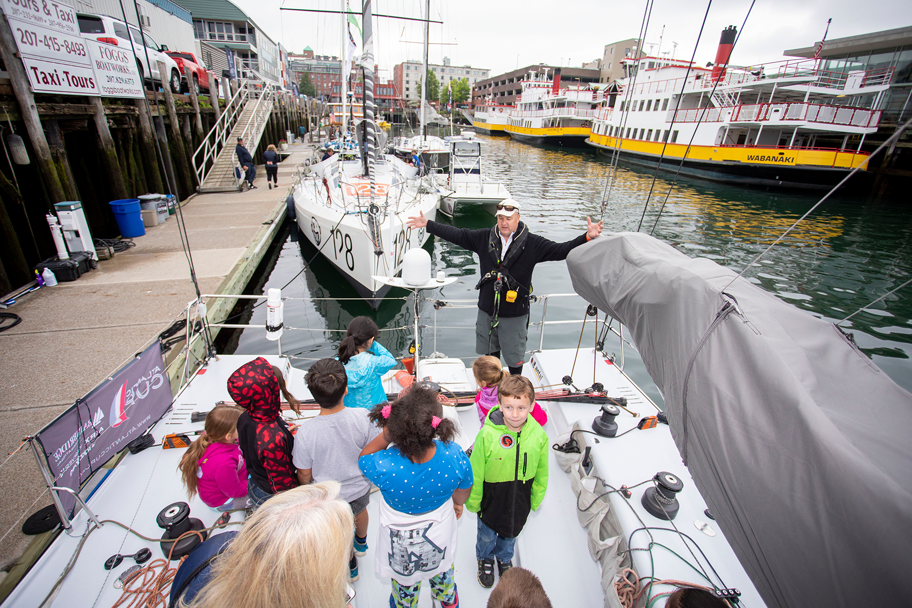 Atlantic Cup Kids Day presented by 11th Hour Racing. Credit: Billy Black