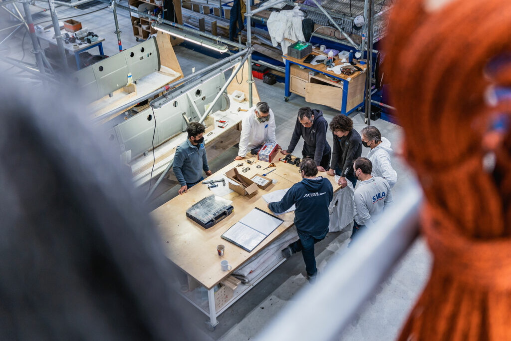 MerConcept is a leading offshore sailing and sustainability hub in Brittany, France, founded by François Gabart. UpWind by MerConcept fosters competitive opportunities for future sailors worldwide aboard a high-performance Ocean Fifty trimaran. Photo credit: Guillaume Gatefait