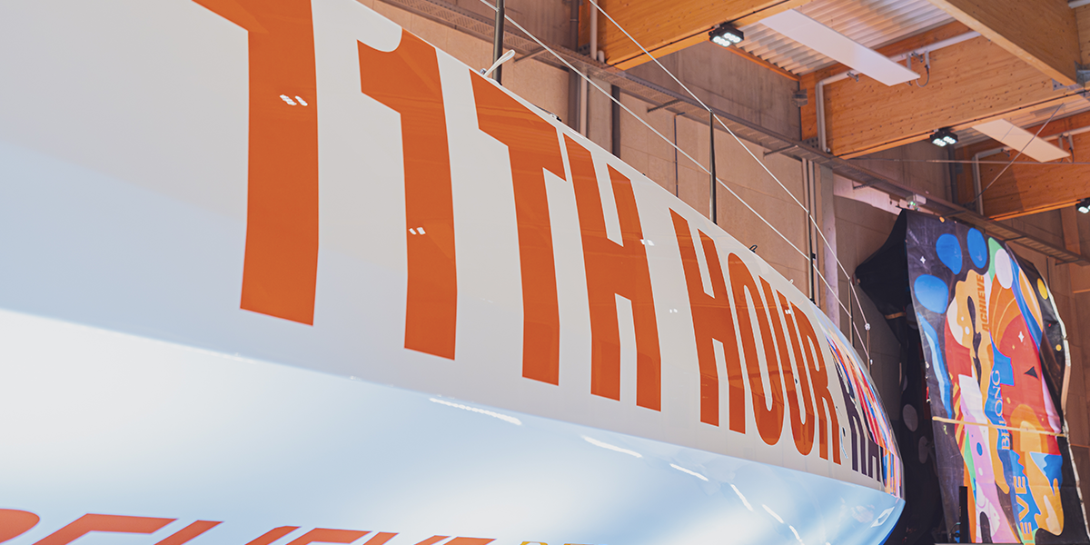 Francesca Clapcich Powered by 11th Hour Racing IMOCA brand reveal